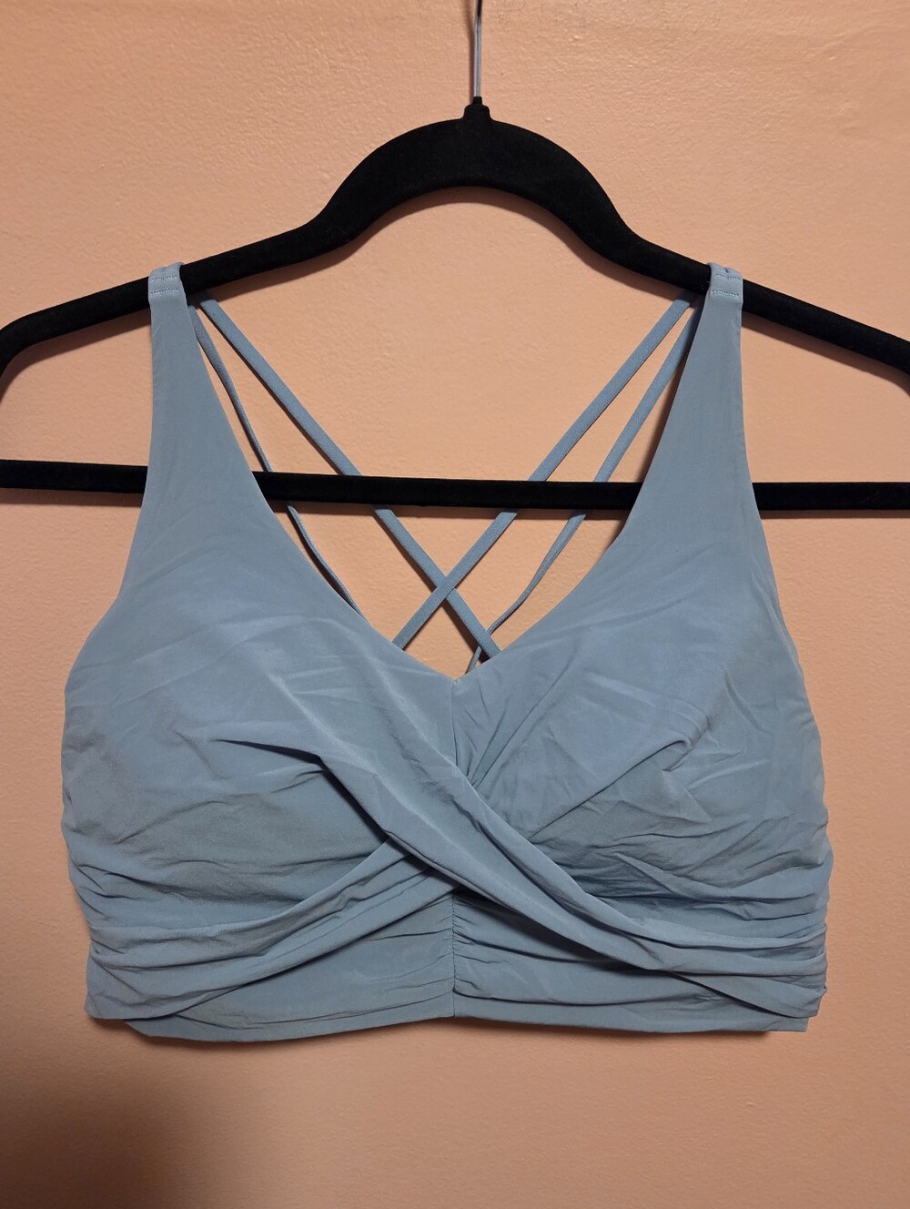 Light Blue Sports Bra